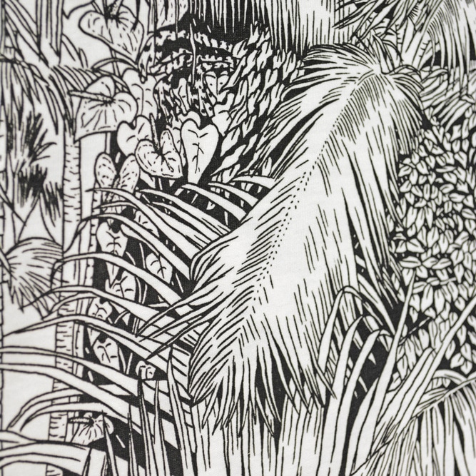Alternative textiles with illustration by Cat Sims Bamboo textiles
