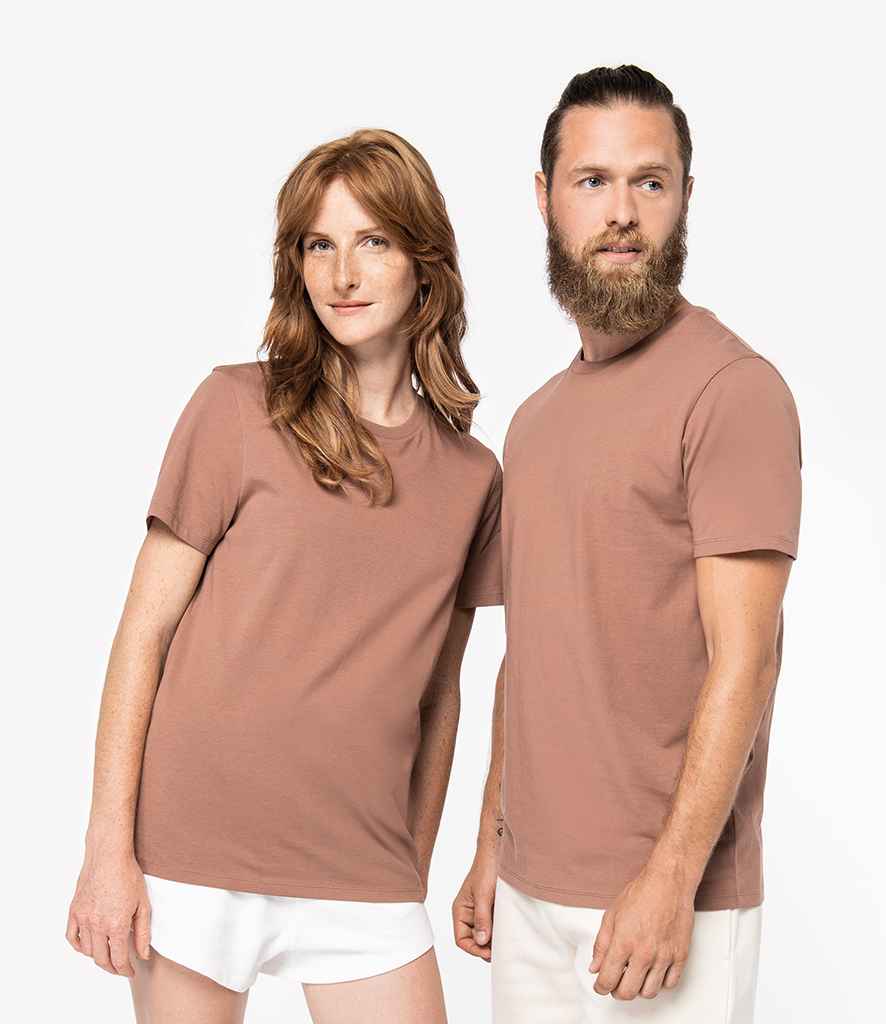Native Spirit - NS300 Unisex T-Shirt - Sienna Native Spirit NS300 Unisex Sienna T-Shirt Model Shot