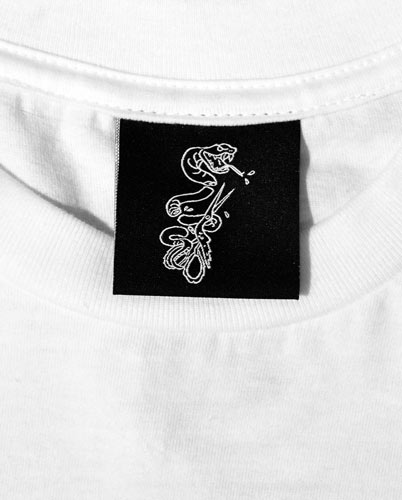 Sample Store Snake Woven Label