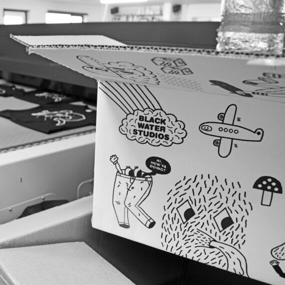 Organic T shirt printing eco screen prints uk Blackwater studios