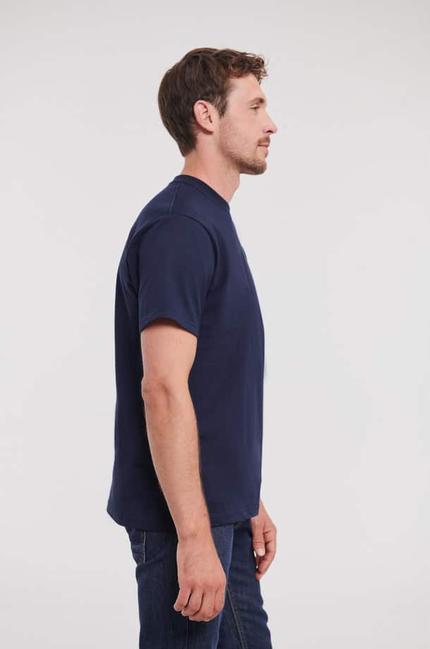 Side of Russell 215M Classic Heavyweight T Shirt