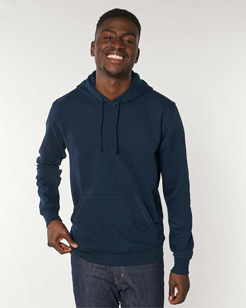 Stanley Stella STSU812 Drummer Essential Unisex Hoodie in French Navy